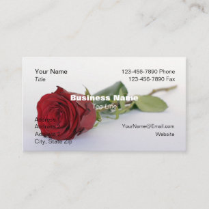 Carte de visite Single Rose - HAMbyWG