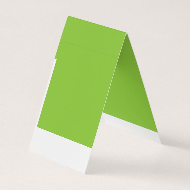 Carte De Visite Site Web avec un Arrière - plan vert et une fronti (Dos)