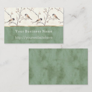 Carte De Visite site web Birds of A Feather nom d'entreprise