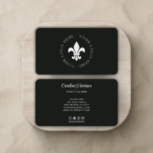 Carte De Visite Site Web du logo d'entreprise personnalisé Médias