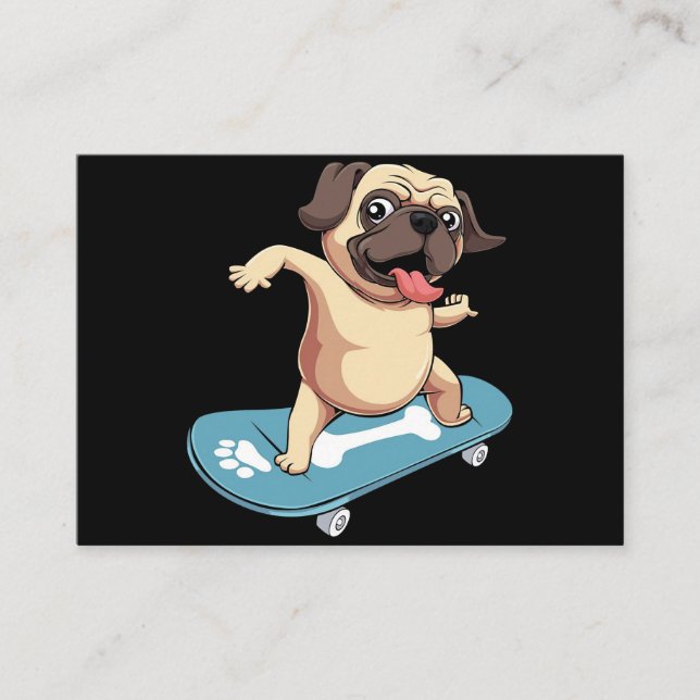 Carte De Visite Skate board Carlin Skateboard (Devant)