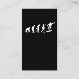 Carte De Visite Skateboard Evolution Skateboard