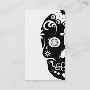 Carte De Visite skullz de sucre : 2