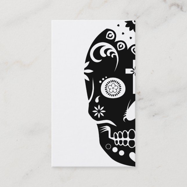 Carte De Visite skullz de sucre : 2 (Devant)