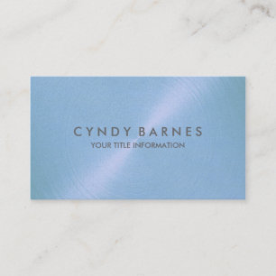 Carte de visite Sky Blue Sheen