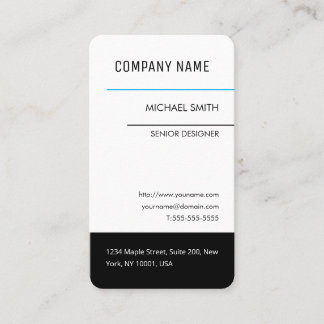 Carte De Visite Sleek Professional Business Card