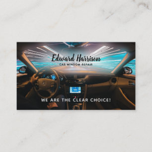 Carte De Visite Slogans de réparation de fenêtre de voiture