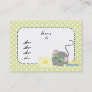 Carte De Visite Smarty Mouse