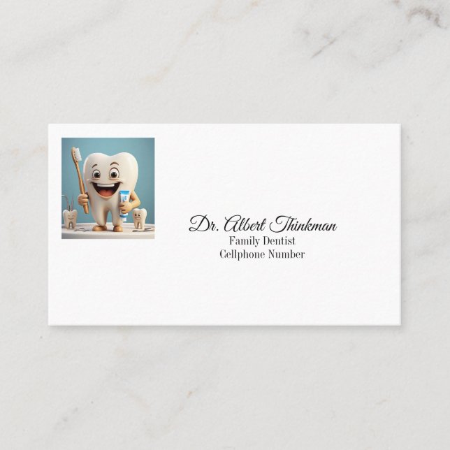 CARTE DE VISITE " SMILING DOTH " (Devant)