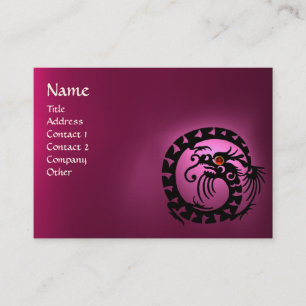Carte De Visite SNAKE DRAGON AMETHYST ,Beauté,Salon ,Jour Spa