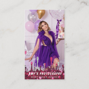 Carte De Visite Snapping Moments spéciaux Anniversaire Photographe