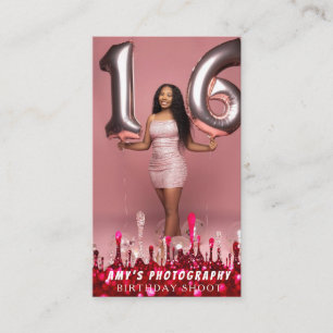 Carte De Visite Snapping Moments spéciaux Anniversaire Photographe