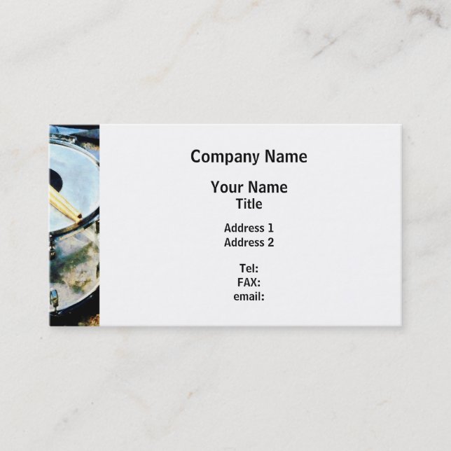 Carte De Visite Snare (Devant)