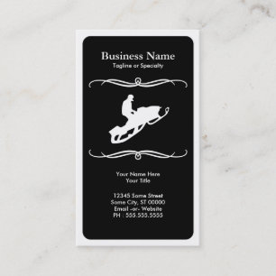 Carte De Visite snowmobile de mod
