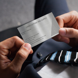 Carte De Visite Société de découpe et d'approvisionnement au laser