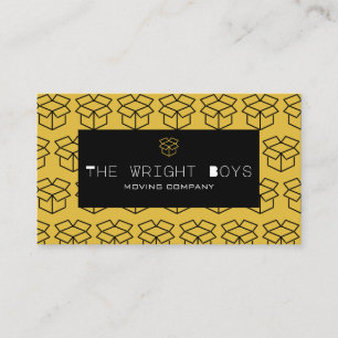 Carte De Visite Société de déménagement professionnelle