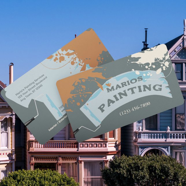 Carte De Visite Société de peinture (Créateur téléchargé)