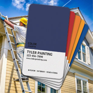 Carte De Visite Société de peinture par exemple