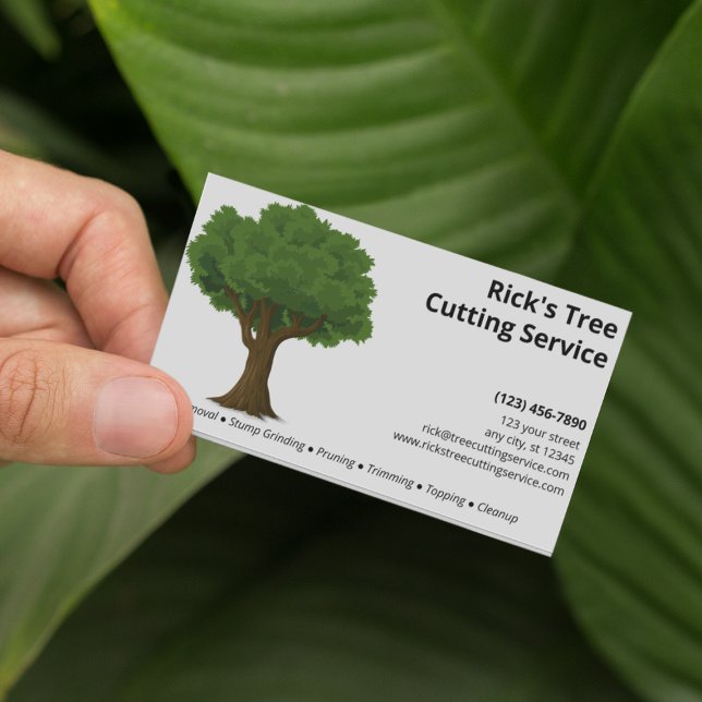 Carte De Visite Société Service Arborescence (Créateur téléchargé)