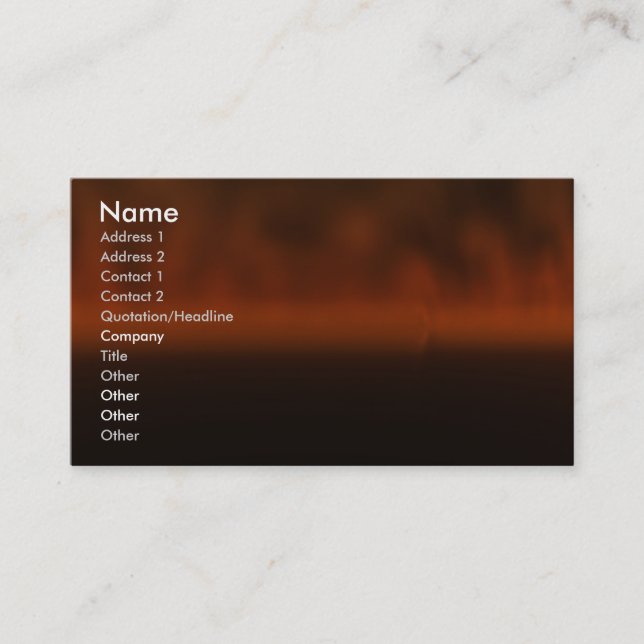 Carte De Visite Softproductcards (Devant)