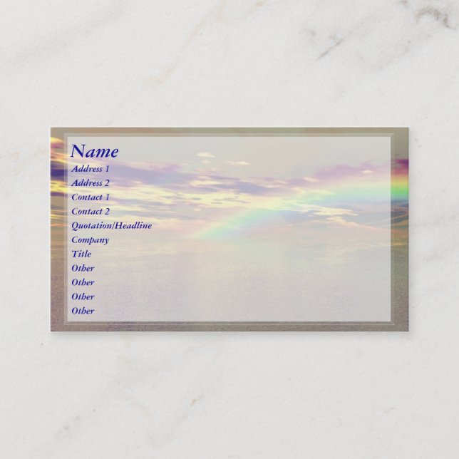 Carte De Visite Softproductcards (Devant)