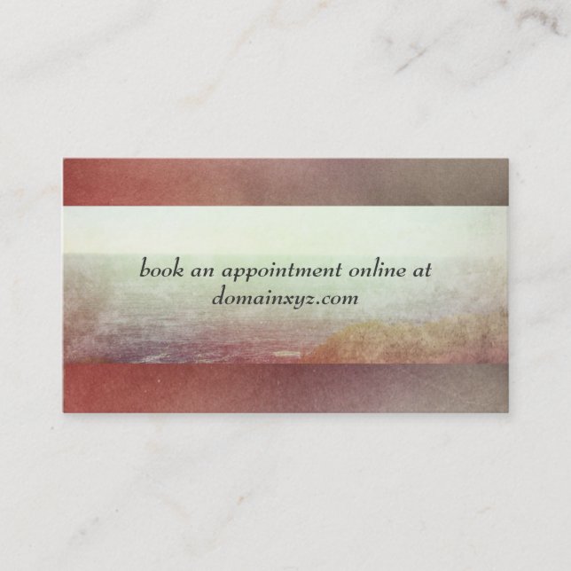 Carte De Visite Soins Arts Massage Thérapie carrosserie carrosseri (Devant)