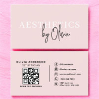 Soins de la peau Esthétique QR Code Blush rose