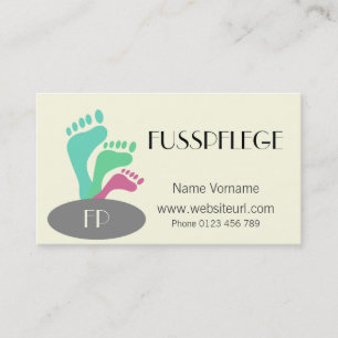 Carte De Visite Soins de santé