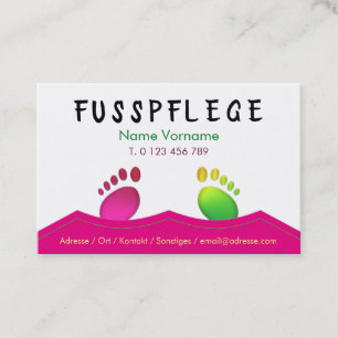 Carte De Visite Soins de santé