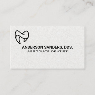 Carte De Visite Soins de santé Logo de dent