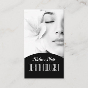 Carte De Visite Soins du Visage Dermatologue Spa Massage pour une