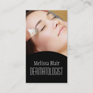Carte De Visite Soins du Visage Dermatologue Spa Massage pour une