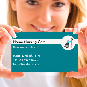 Carte De Visite Soins infirmiers à domicile