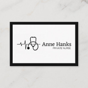 Carte De Visite Soins infirmiers privés pour la santé