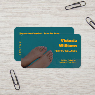 Carte De Visite Soins pieds