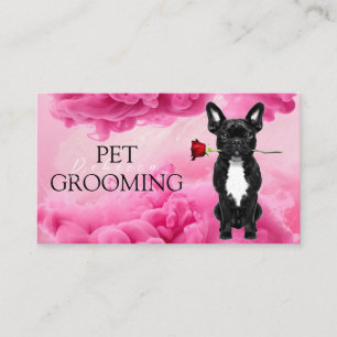 Carte De Visite Soins pour Animaux Salon de Toilettage pour Chiots