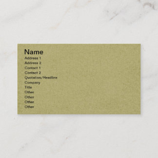 CARTE DE VISITE SOLID08 SOLID TAN GREENISH NEUTRAL COULEUR MODÈLE
