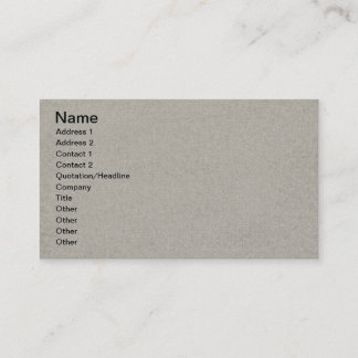 Carte De Visite solide10 ACIER SOLIDE CLAIR TEXTURE GRAY TEMPLA