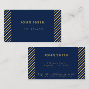 Carte De Visite Solutions d'affaires de luxe Gold