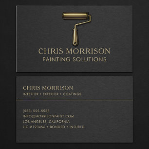 Carte De Visite Solutions de peinture Professionnel 