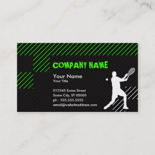 Carte De Visite sommets de tennis