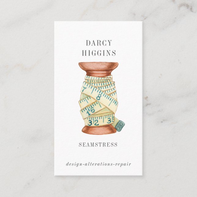 Carte De Visite Sonde De Mesure De Bande De Mesure Sur Mesure De S (Devant)