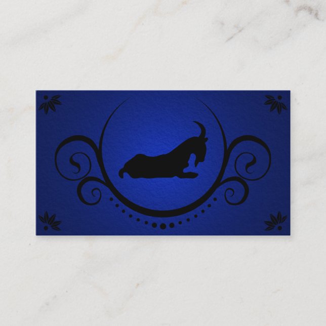 Carte De Visite sophistication capricorne (Devant)