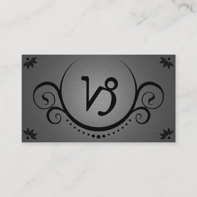 Carte De Visite sophistication capricorne (Devant)