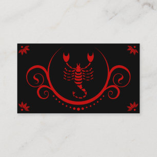 Carte De Visite sophistication du scorpio