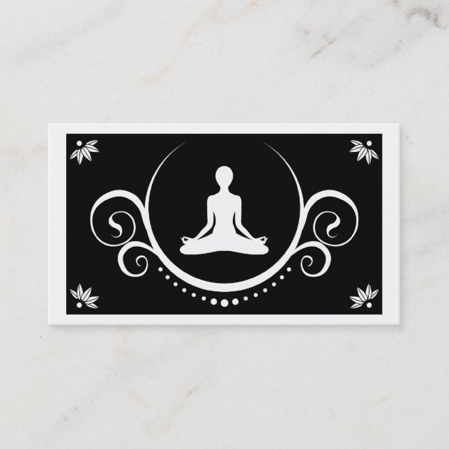 Carte De Visite sophistication du yoga (Devant)