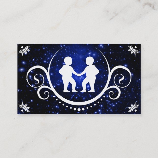 Carte De Visite sophistication jumelle (Devant)