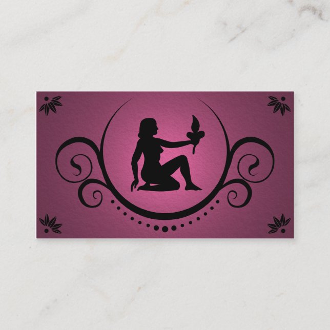 Carte De Visite sophistication virgo (Devant)