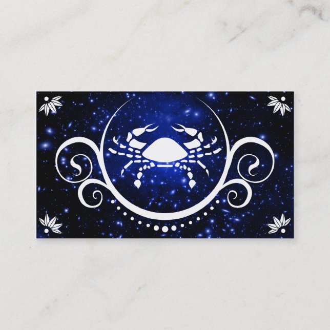 Carte De Visite sophistications de crabe (Devant)