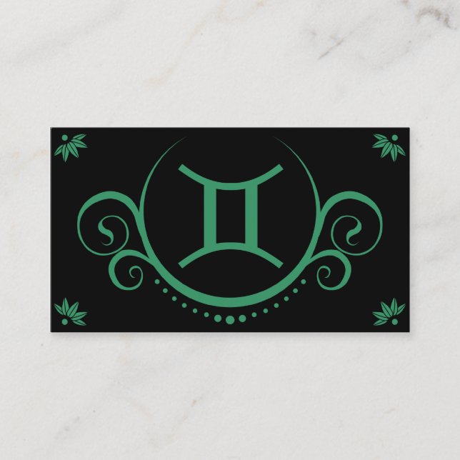 Carte De Visite sophistications de Gémeaux (Devant)